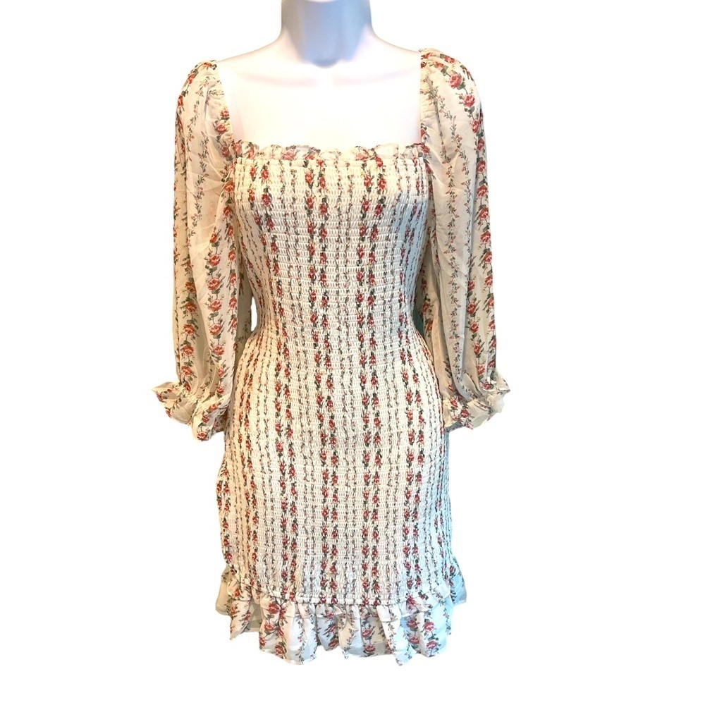 Floral Smocked Boutique Dress